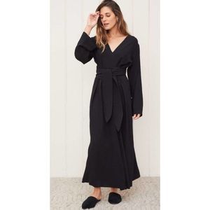 Jenni Kayne Black Everyday Kate Crepe Dress NWT Sz M